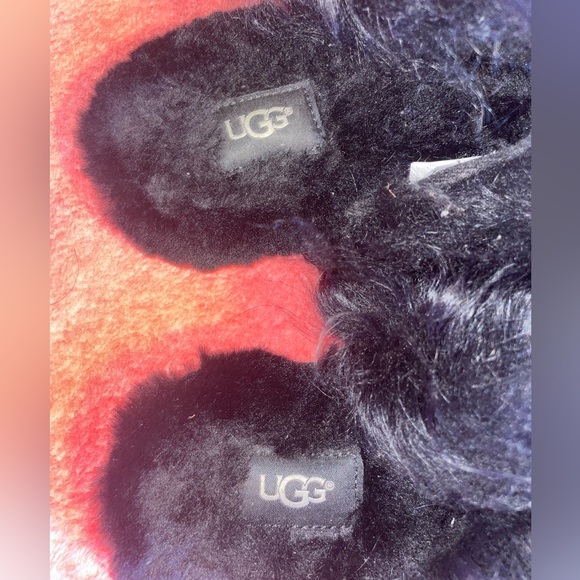 Ugg Fluff Momma Mongolian Clog Slipper 8 - Picture 9 of 11